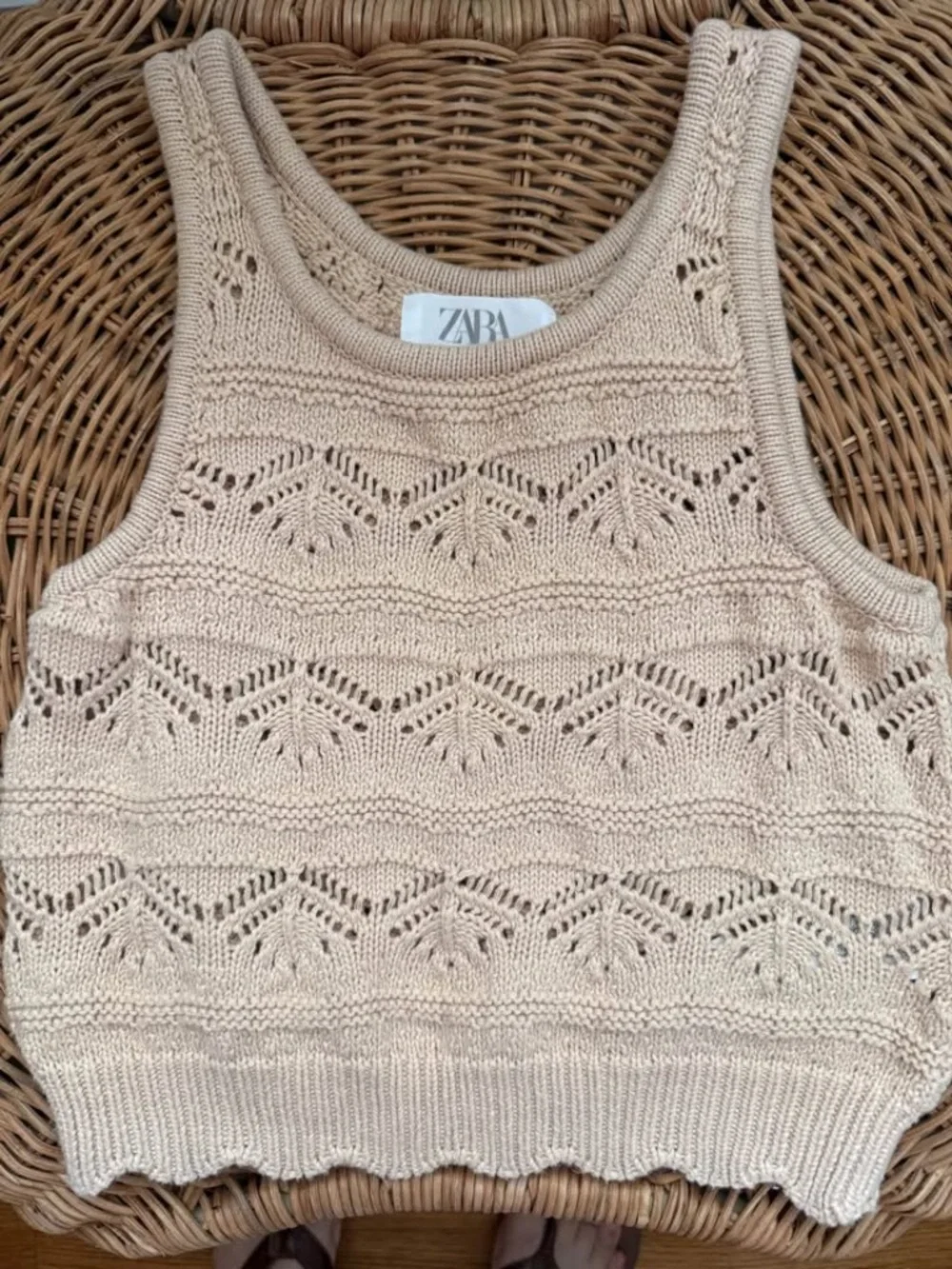 ZARA Girls Knit Tank Top